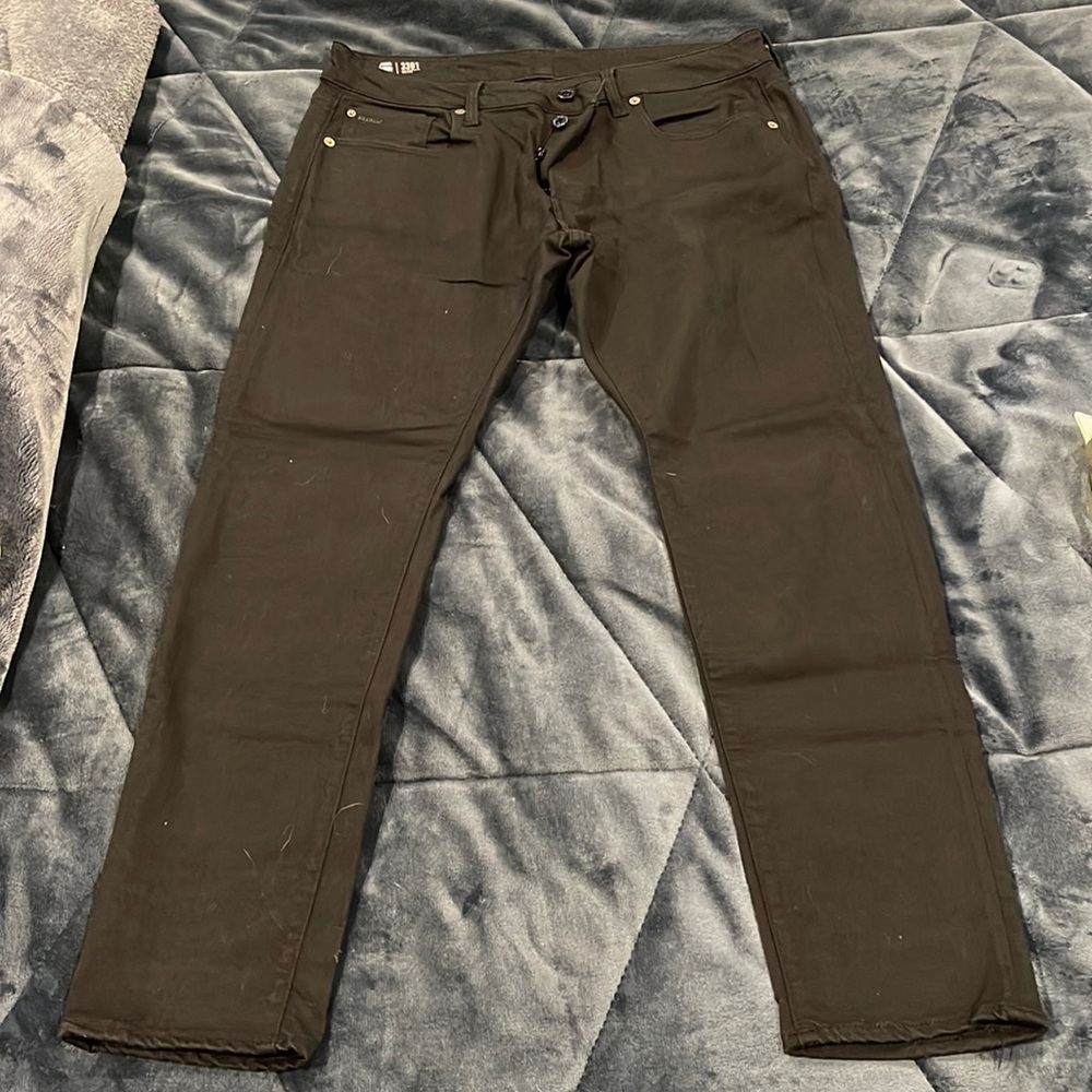 Mens G Star Raw black Jeans